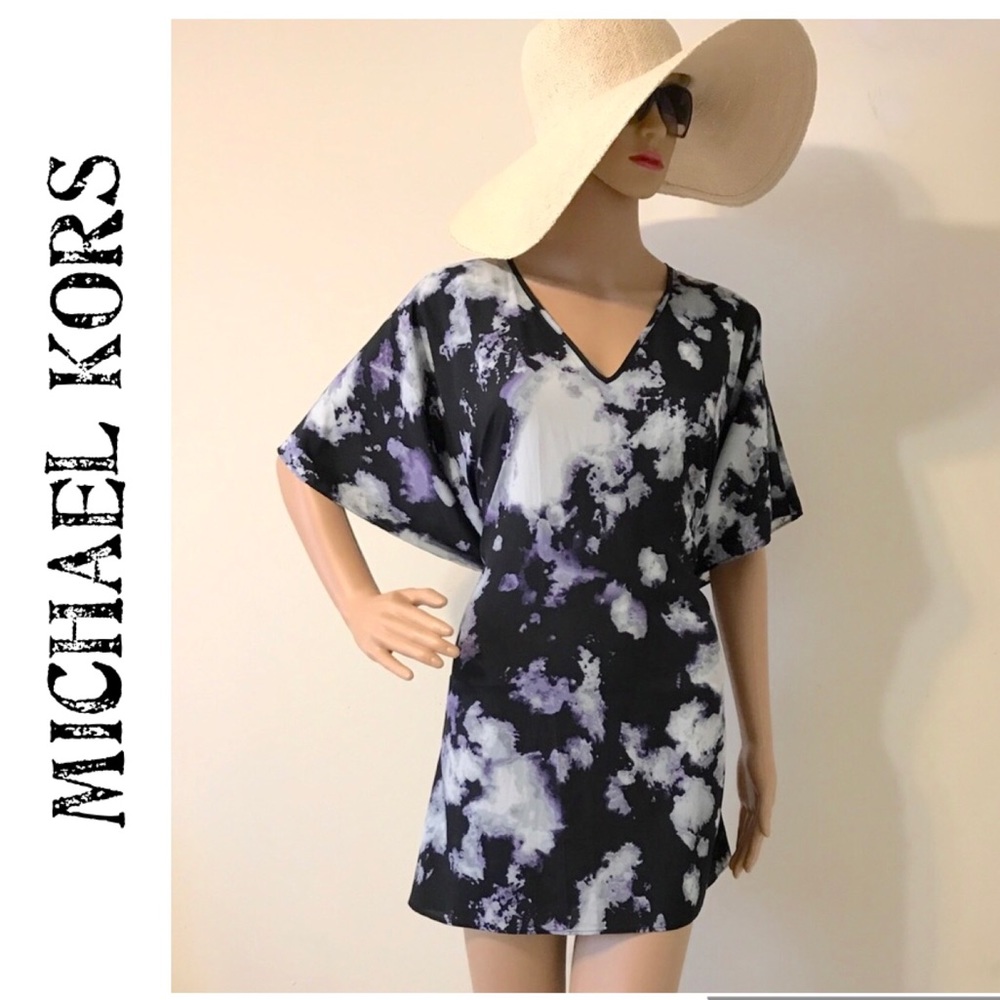 Michael Kors Tunic Wrap Swim Cover-Up S/M